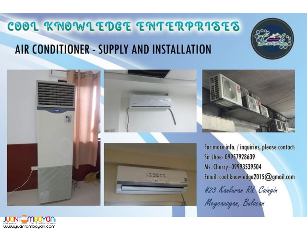 Air conditioner-Supply and Installation