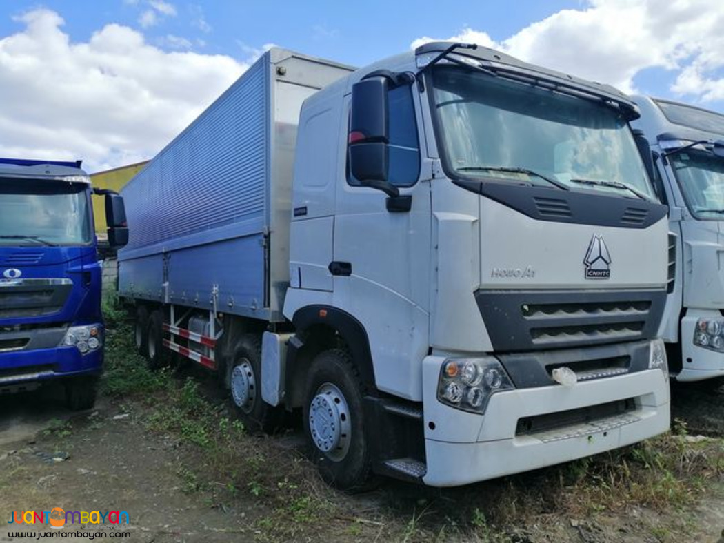 HOWO A7 EURO4 10 & 12 WHEELER WING VAN