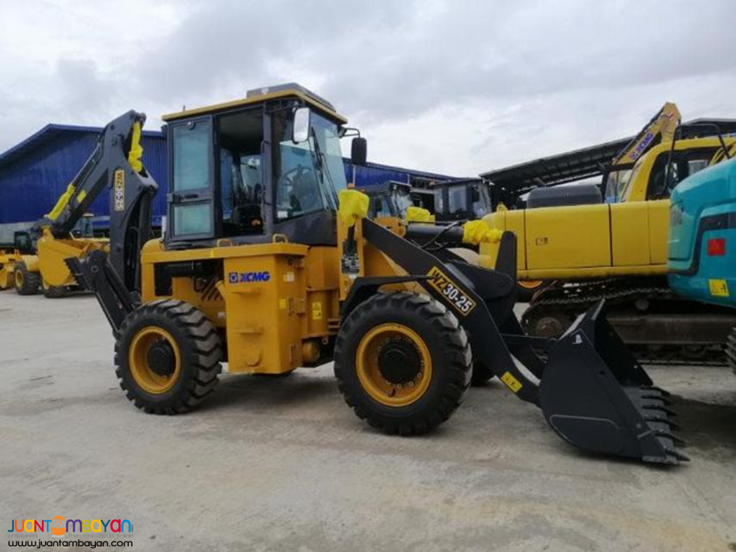 WZ30-25 XCMG BACKHOE LOADER, YUCHAI, 0.3/1.0 CBM