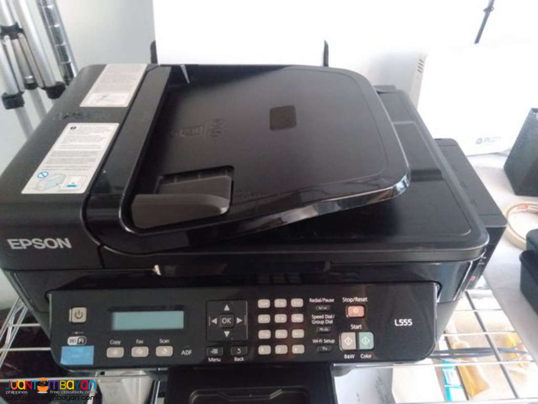 EPSON Inkjet Printer Scanner Copier Model L555 Free LCD projector