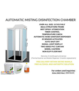 Disinfection booth