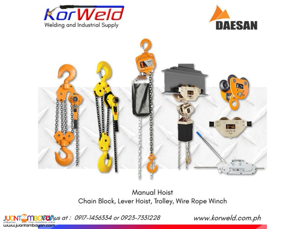 DAESAN Manual Hoist Chain