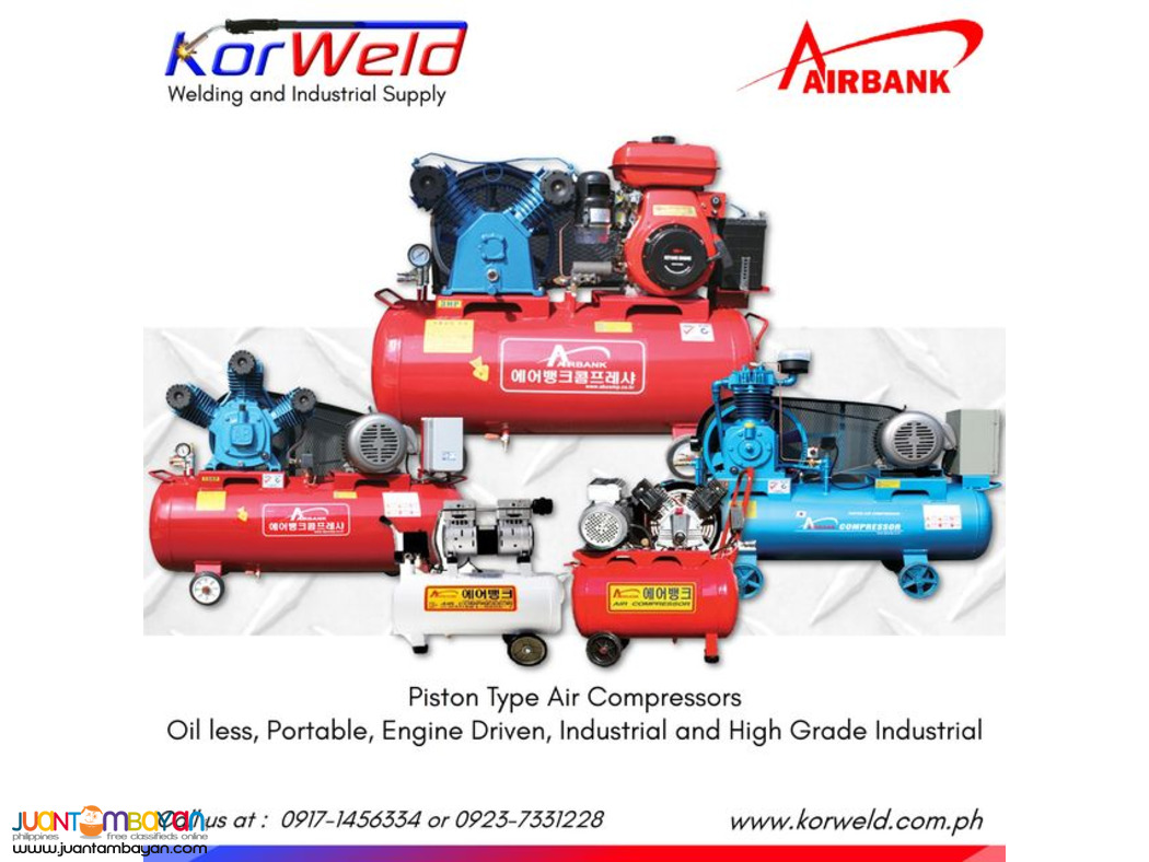 Air Compressor - Portable and Industrial