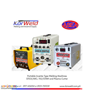 ASEA ARC/STICK/MMA , TIG Welding and Plasma Cutter Machine