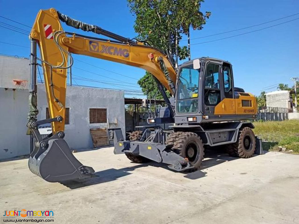 XCMG XE150WB WHEEL CRAWLER BACKHOE WITH DOZER