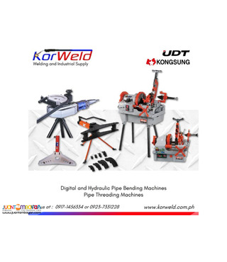 Digital and Hydraulic Pipe Bender and Pipe Threading Machine