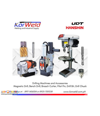 UDT Magnetic Drill and Hanshin Bench Drill