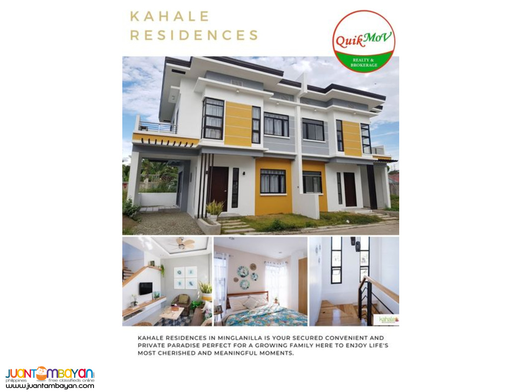 House and Lot for Sale Kahale Residences Minglanilla Cebu