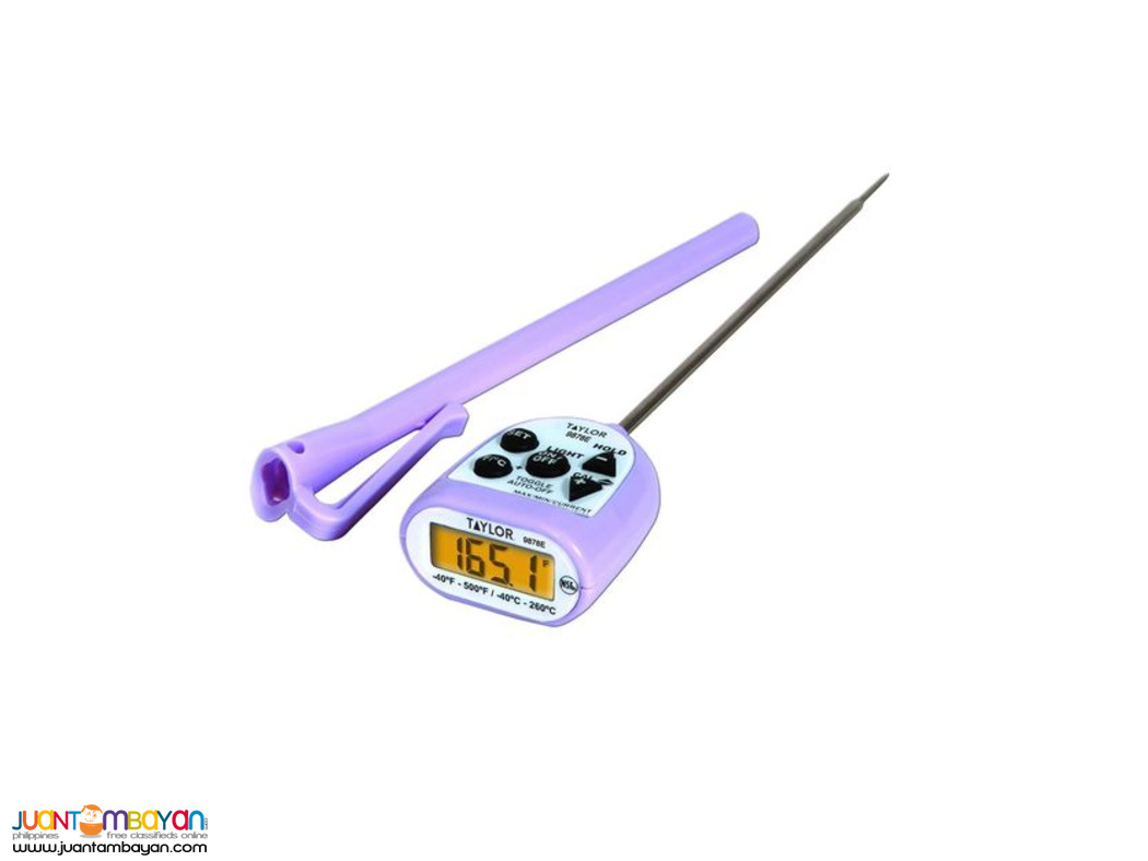 Waterproof Pocket Thermometer, Allergen Food Thermometer
