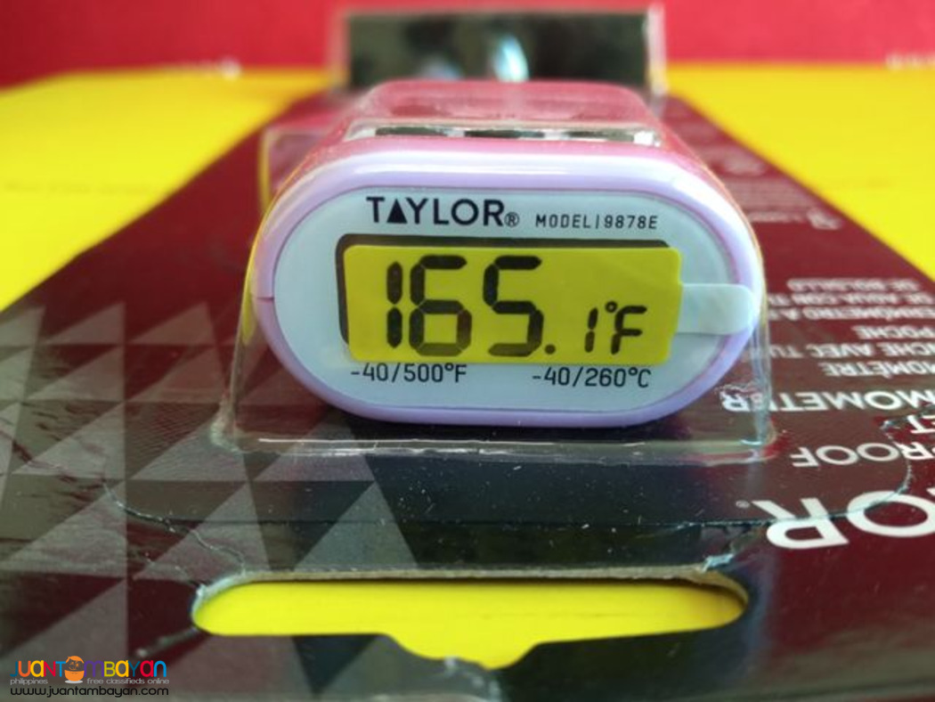 Waterproof Pocket Thermometer, Allergen Food Thermometer