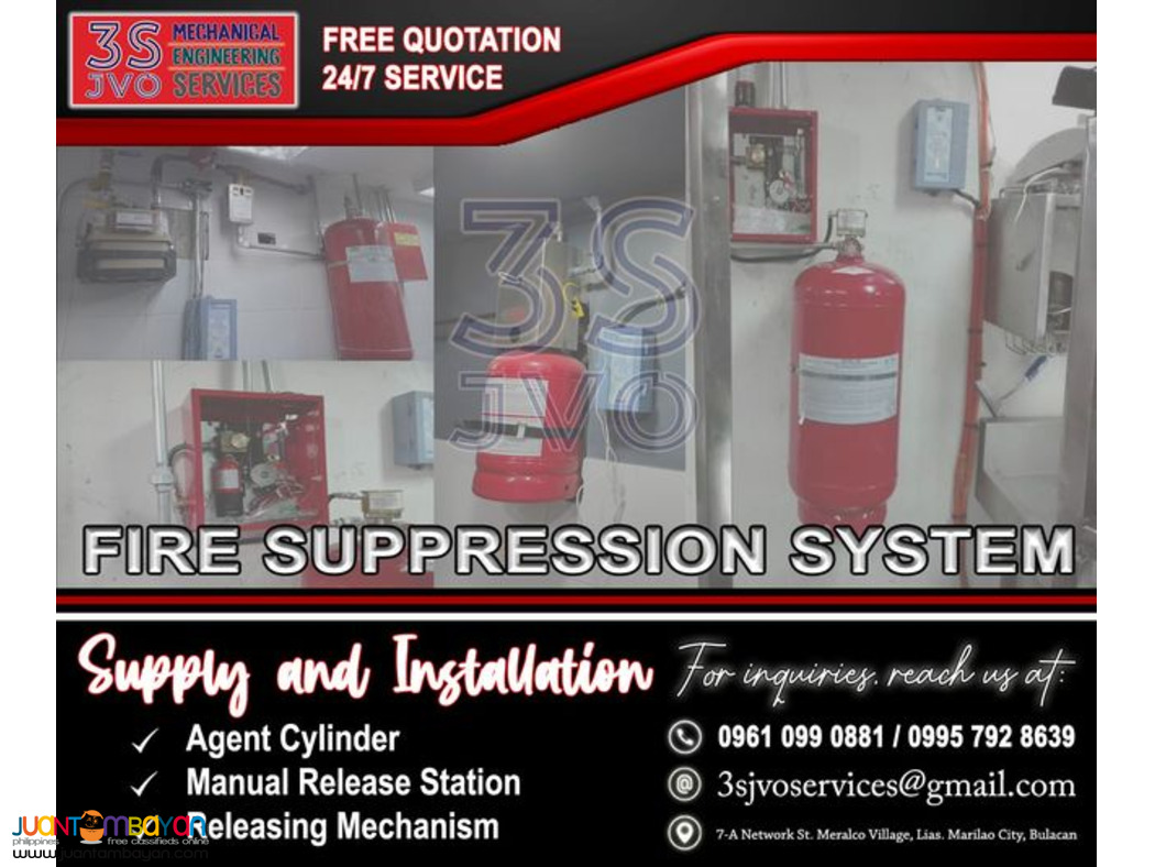Fire Suppression Contractor in bulacan