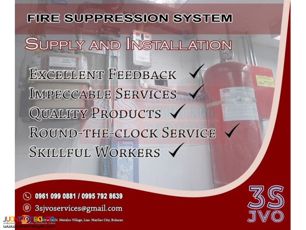 Fire Suppression system contractor in bulacan
