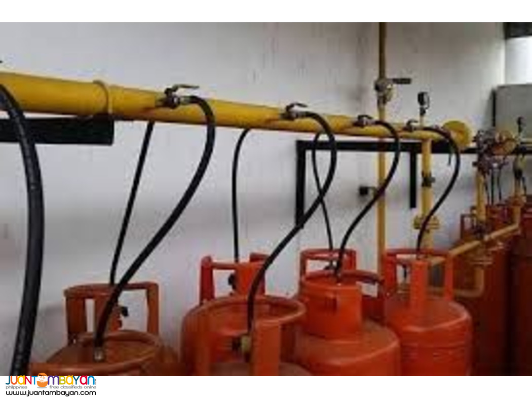 gas line system installation