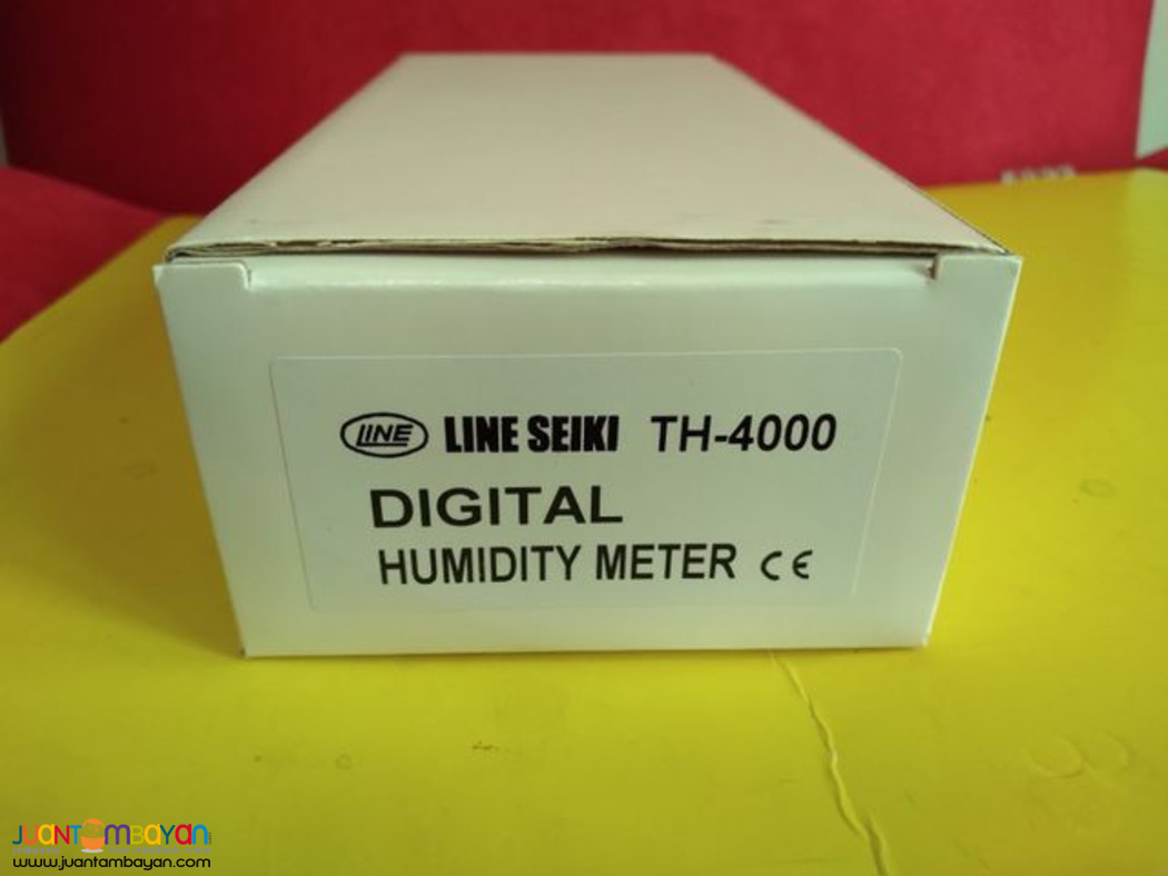 Temperature & Humidity Meter, Hygrometer, Digital Psychrometer