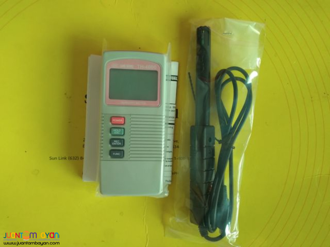 Temperature & Humidity Meter, Hygrometer, Digital Psychrometer