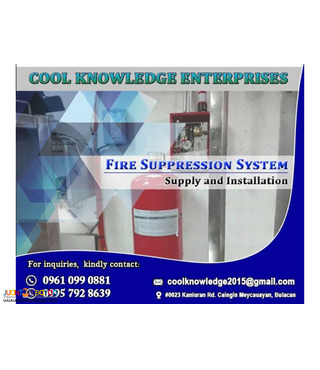 Fire Suppression System Supply and Installation Bulacan