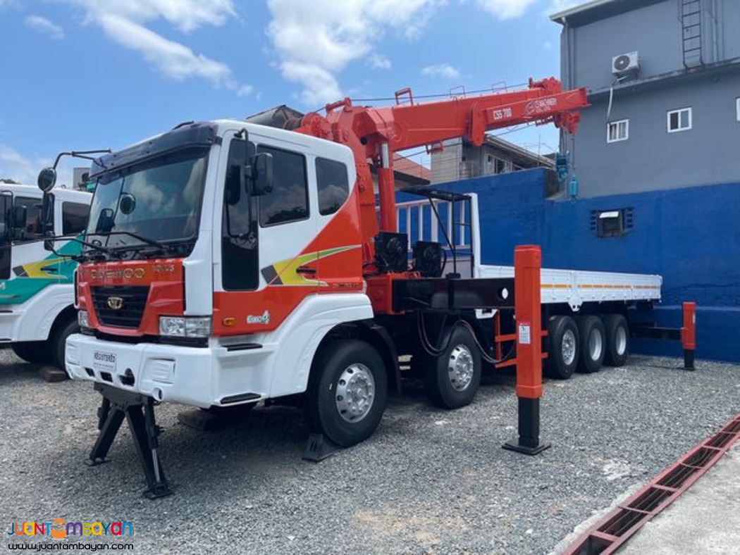 Euro4 19 tons boom truck for sale