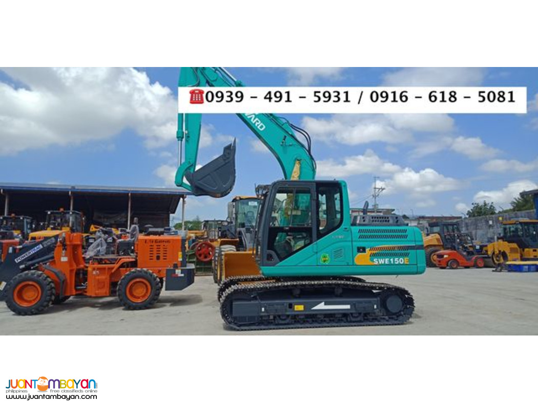 swe150E hydraulic backhoe excavator 0.6cubic brand new for sale
