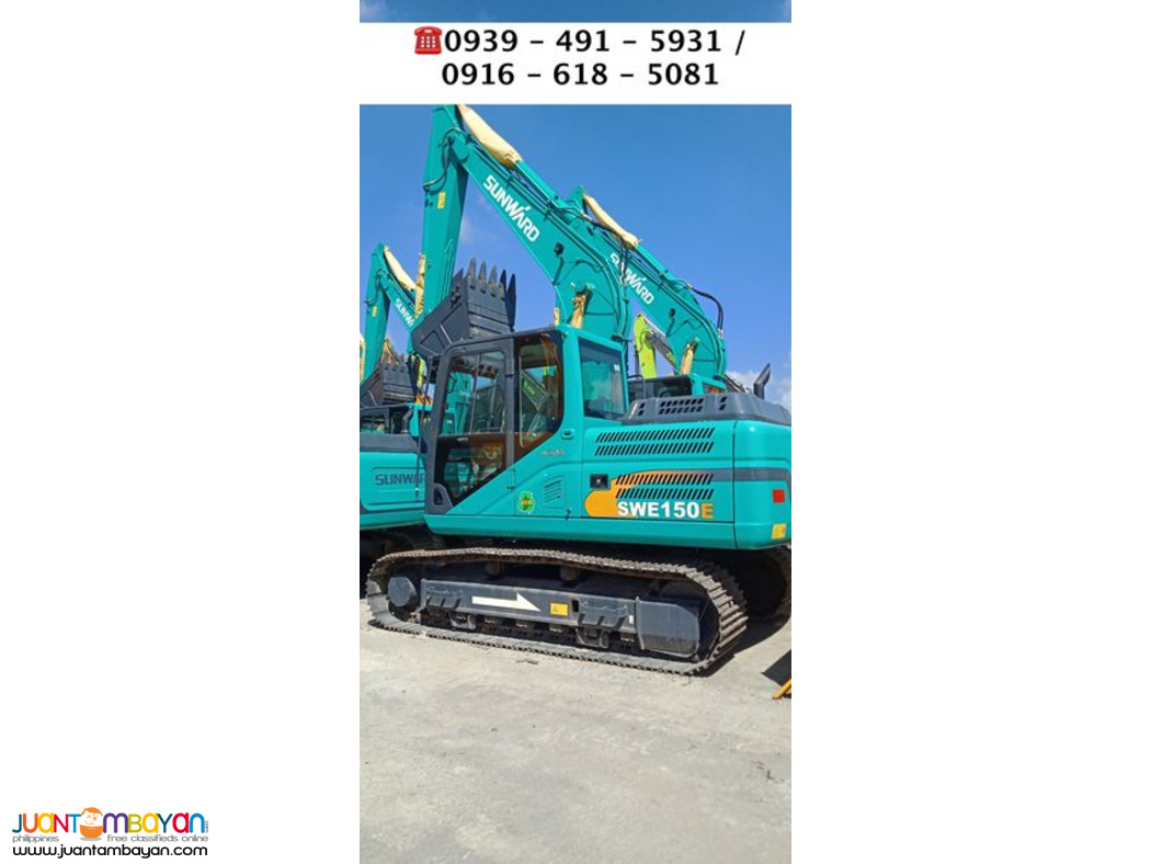 swe150E hydraulic backhoe excavator 0.6cubic brand new for sale