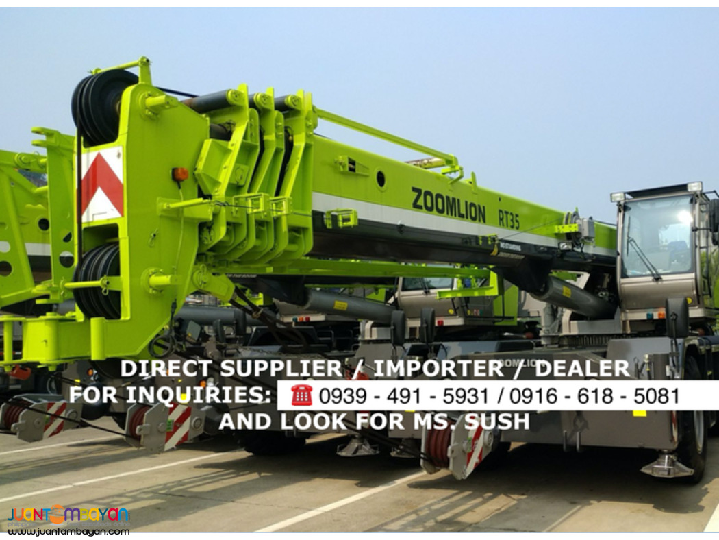 Brand new rough Terrain Crane Zoomlion for Sale