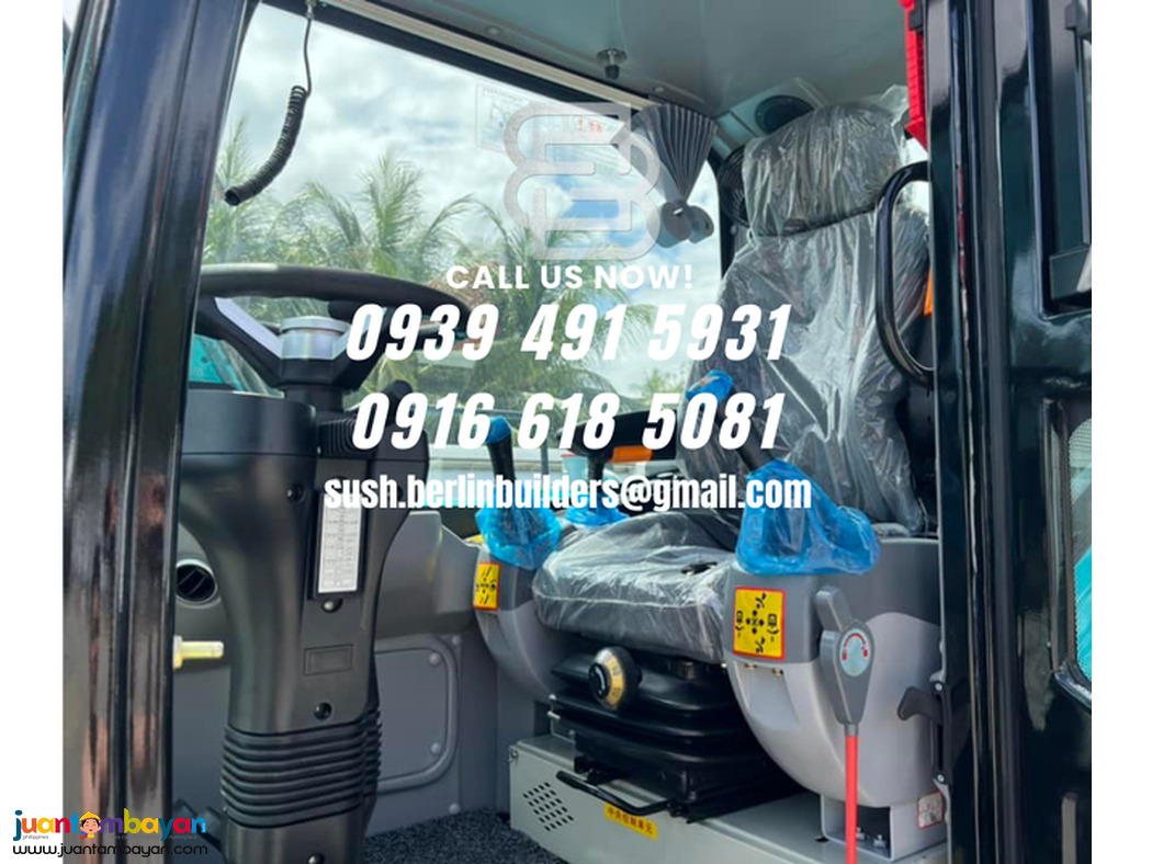 JINGGONG JG708S WHEEL type hydraulic backhoe excavator 0.25CBM