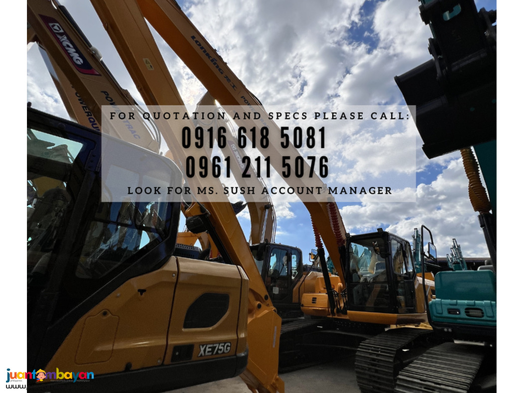 0.4 cubic long arm backhoe excavator lonking cdm6235, cummins engine