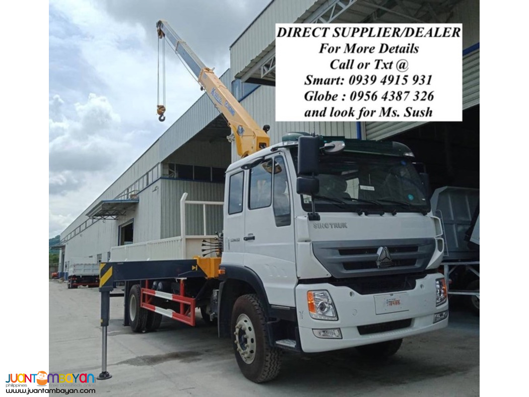 sinoturk 5 tons boom truck 6 wheeler brand new for sale