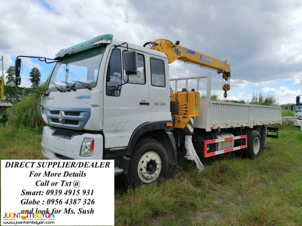 sinoturk 5 tons boom truck 6 wheeler brand new for sale