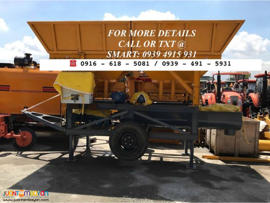 concrete mobile batching plant brand new for sale