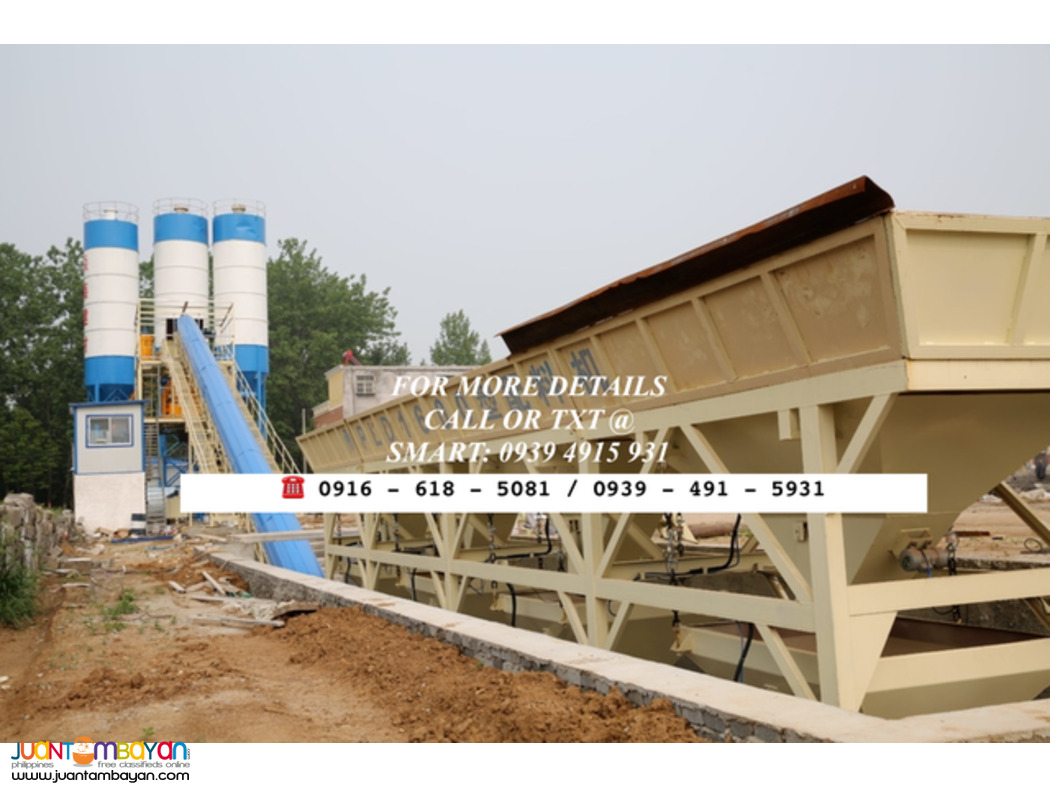 concrete mobile batching plant brand new for sale