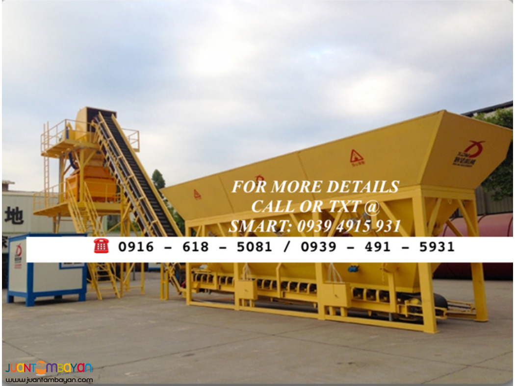 concrete mobile batching plant brand new for sale
