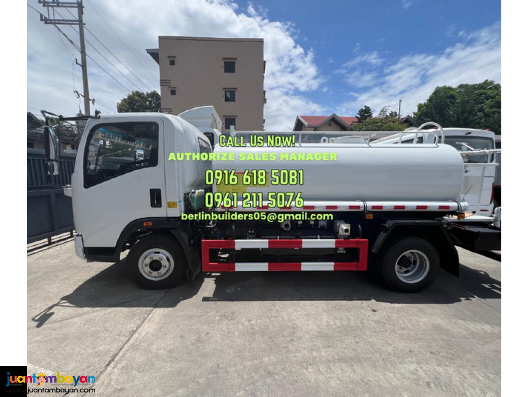 6 wheeler 4kl water truck 4x2 & 4x4 homan h3 brand new for sale