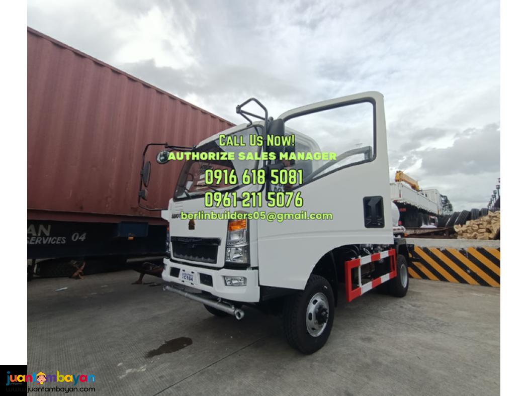 6 wheeler 4kl water truck 4x2 & 4x4 homan h3 brand new for sale