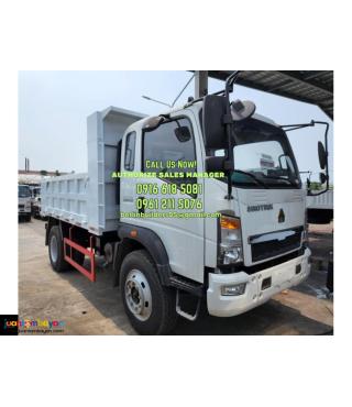 dumptruck 4.5cbm 6 wheeler sinotruk homan h3 brand new