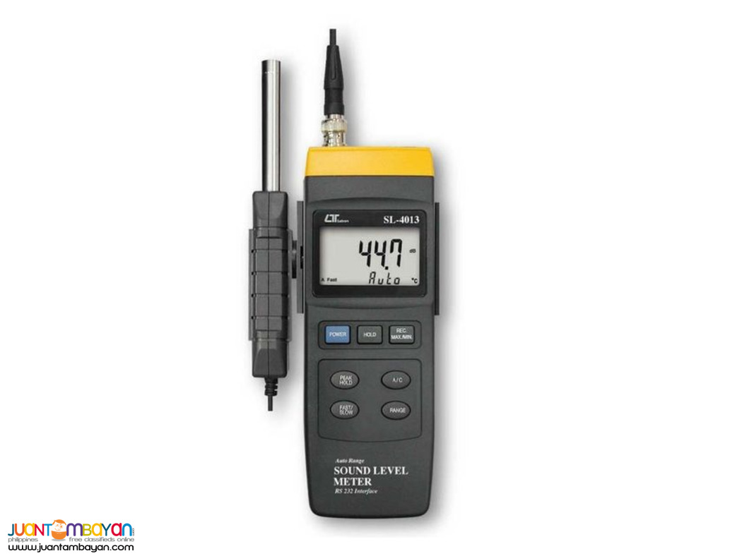 Sound Level Meter, Noise Meter with Separate Probe, Lutron, SL-4013