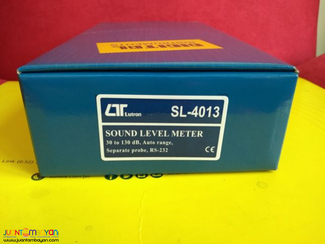 Sound Level Meter, Noise Meter with Separate Probe, Lutron, SL-4013