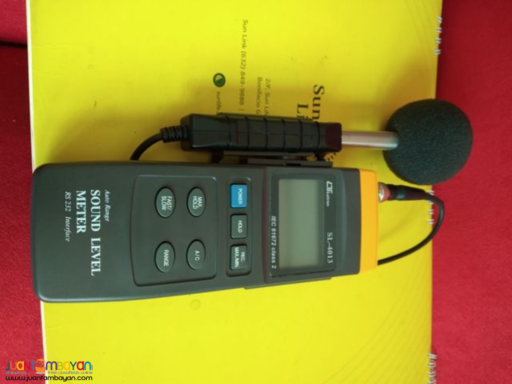 Sound Level Meter, Noise Meter with Separate Probe, Lutron, SL-4013