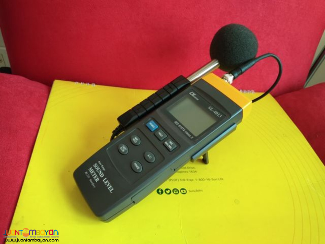 Sound Level Meter, Noise Meter with Separate Probe, Lutron, SL-4013
