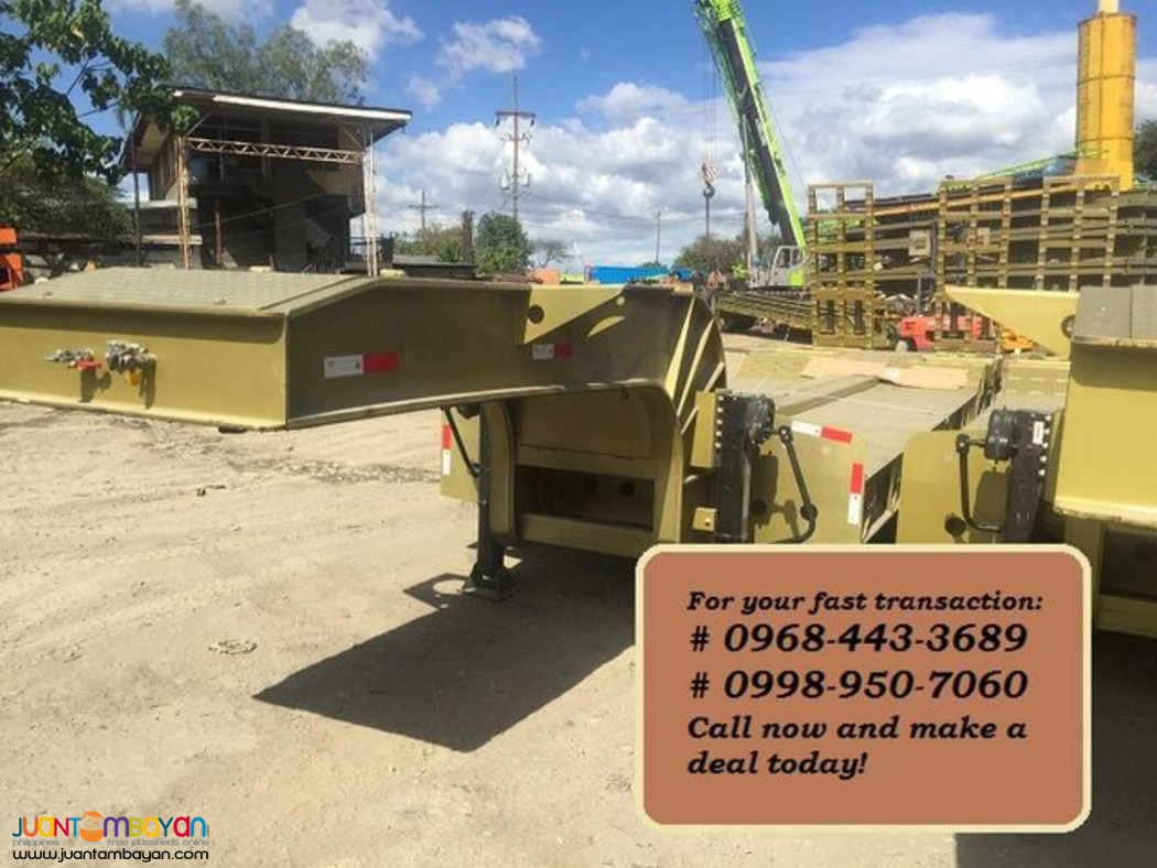 2021**- TWO AXLE LOWBED SEMI TRAILER