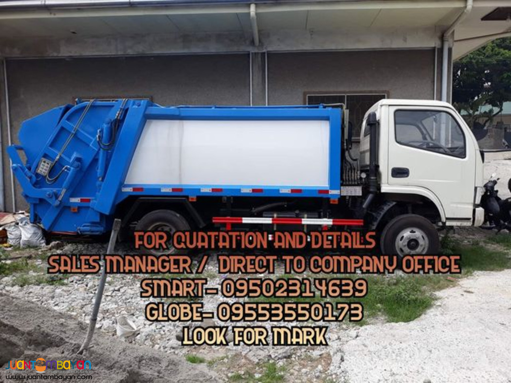2021 DONGFENG garbage compactor 5cbm