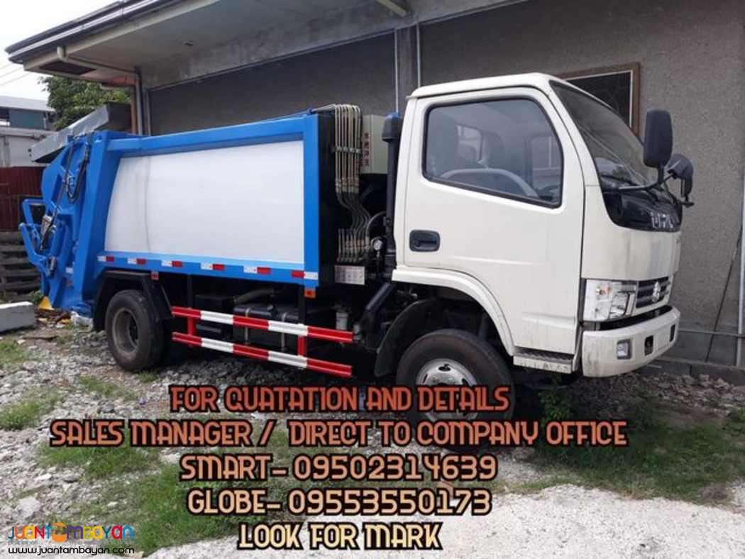 2021 DONGFENG garbage compactor 5cbm