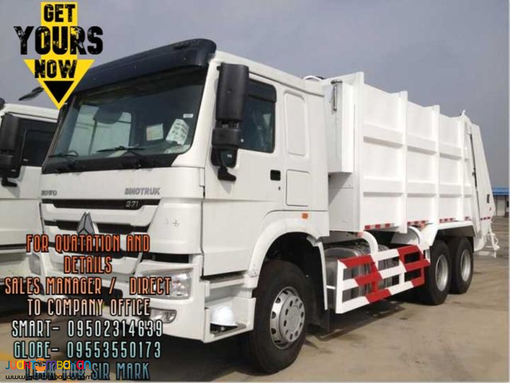 HOWO GARBAGE COMPACTOR std 10w, 6x4, 380hp, 23 cbm, euro 4