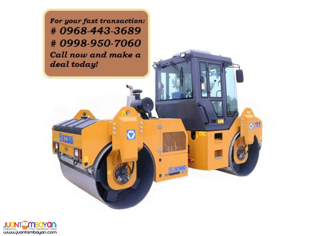 2021.E. XD103 TANDEM VIBRATORY ROLLER