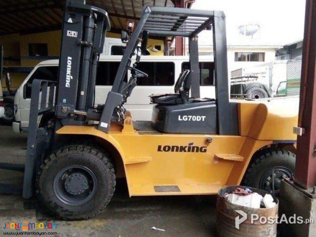 Lonking Forklift LG70DT isuzu Engine
