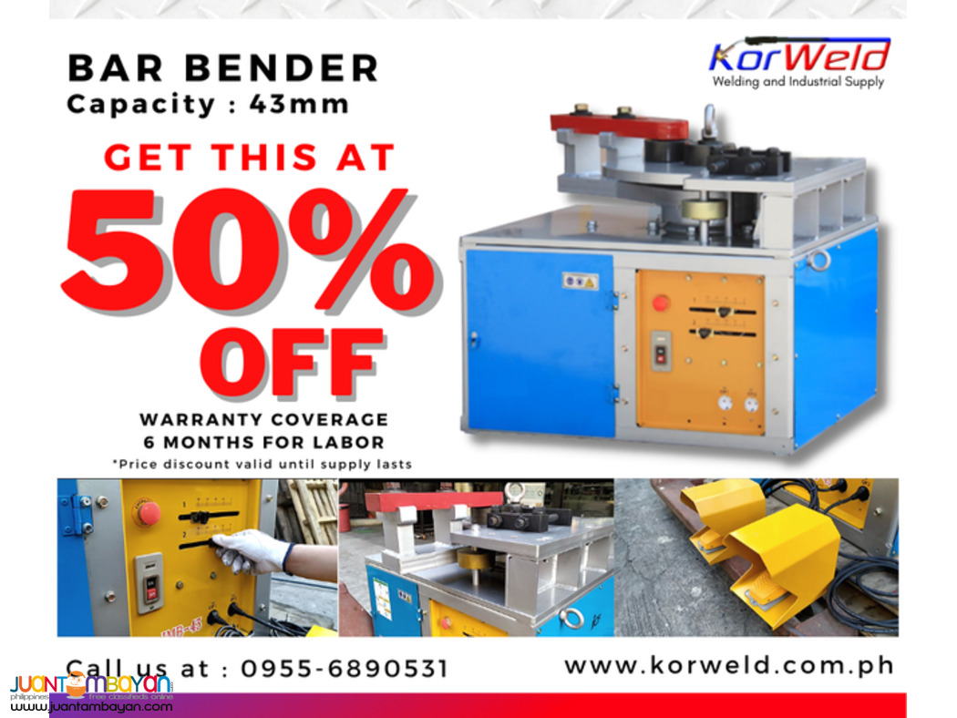 PROMO BAR BENDER - CAPACITY 43MM