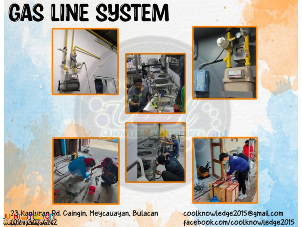 Supply and Installation of Gas Line Kitchen Supply and Installation of Gas Line Kitchen