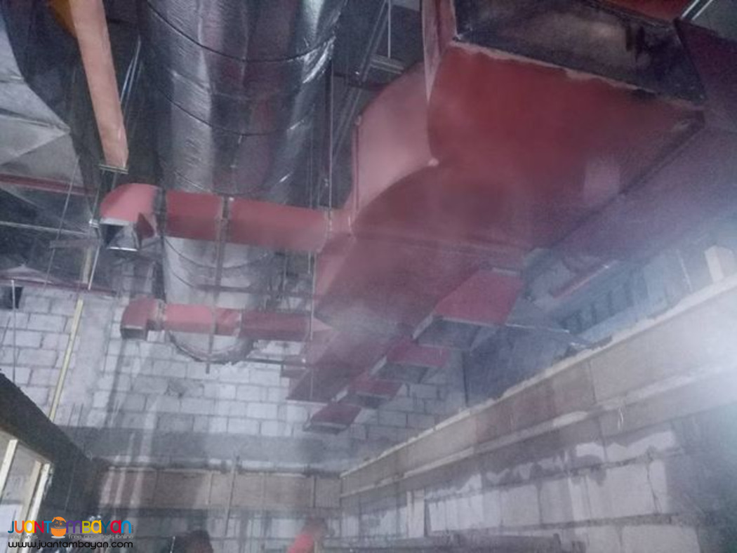 Ducting for Exhaust and Fresh Air Supply Install bulacan
