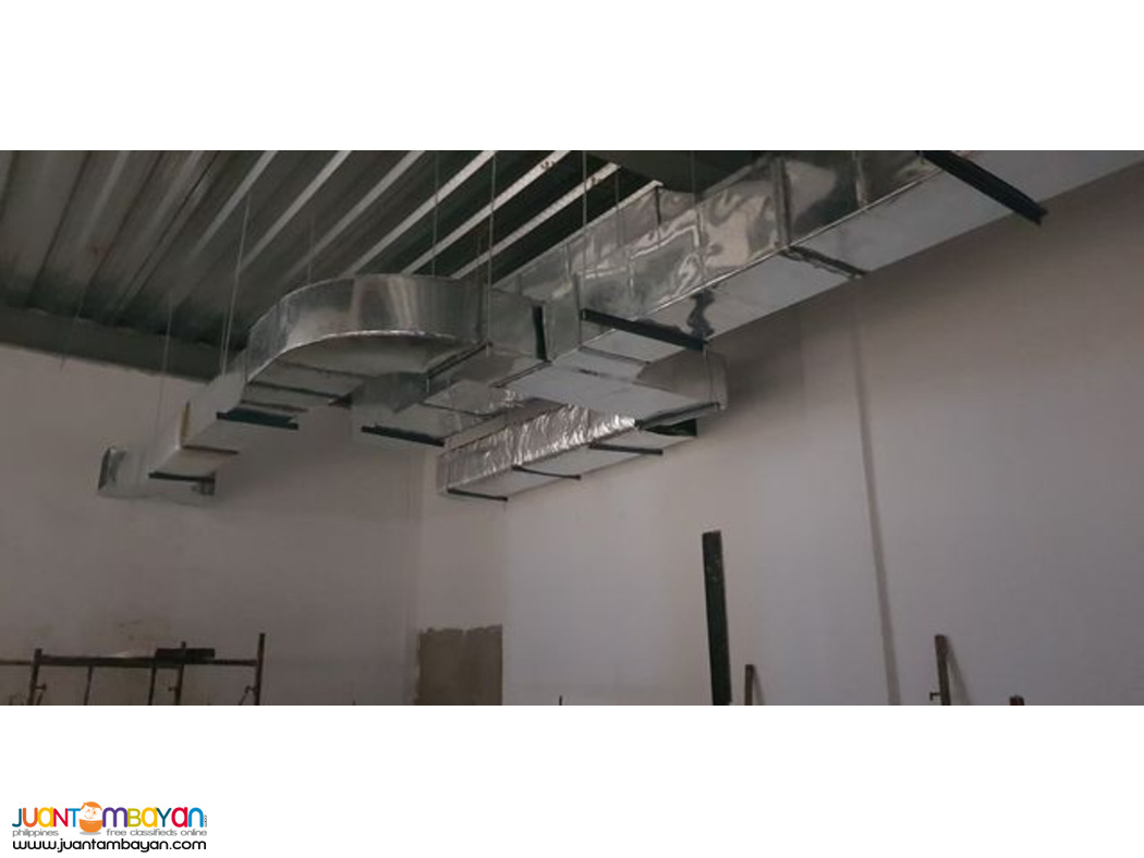 Ducting for Exhaust and Fresh Air Supply Install bulacan