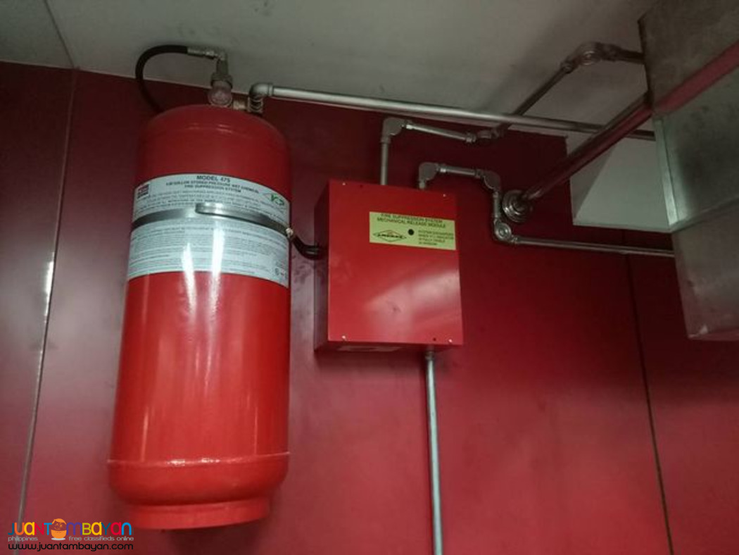 Kitchen Fire Suppression System Supply Install Bulacan