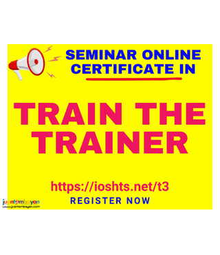 Online Train the Trainer Seminar Online via Zoom with Certificate